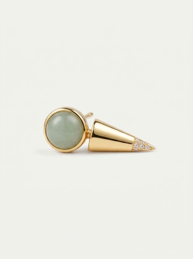 Jade Stud Earrings